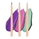 Oulac Waterproof Lipliner Pencil Set - Smooth and Creamy, Retractable Lip Makeup for Precision Application, Vegan & Cruelty-Free, 08+11+LL09