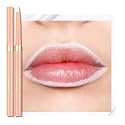 Oulac Waterproof White Lipliner Pencil - Smooth and Creamy Lip Primer, Retractable Lip Makeup for Precision Application, Vegan & Cruelty-Free, 13 White Waves