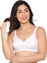 Oumar Bibi Women Minimizer Non Padded Bra (White)