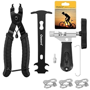 oumers bike link plierchain breaker splitter toolchain checker chain missing link opener closer plier chain cutter connector wear indicator tool