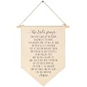 Our Father Who Art in Heaven Hallowed Be Thy Name - The Lord's Prayer Banner Pennant - Bible Verse Wall Sign - Scripture Decor Art- Bible Quote - Christian Decor