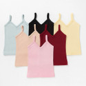 Our Little Munkee Camisole For Girls (Multicolor, Pack of 6)