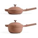 Our Place Mini Cookware Duo, 6-Piece Ceramic Nonstick Cookware Set