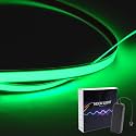 Flexible Led Panel,Electroluminescent Panel Sheet EL Tape Cuttable Soft for Mask Eye Cosplay Party Decor DIY-Continuous/Slow Flash/Fast Strobe 1mx1cm Lightblue (Green, 1 * 1)