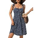 OURIN Women39s Spring Sweetheart Neckline Tie Strap
