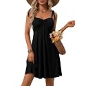 OURIN Women39s Spring Sweetheart Neckline Tie Strap