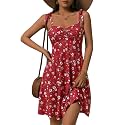 OURIN Women39s Spring Sweetheart Neckline Tie Strap