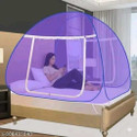 Ourlucky PURPLE MOSQUITO NET DOUBLE BED KING