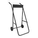 Outboard Boat Motor Stand, Foldable Outboard Boat Motor Cart 88.18LBS Outboard Boat Engine Carrier with 2 Wheels for Storage, Transferring, Maintaining, Displaying (Black)