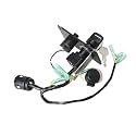 Outboard Engine Key Switch Panel Fit for Outboard Motors Control Box Mounting Screws Assembly 704-82570-08