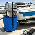 Outboard Motor Flushing Bag – Fits 0-360HP Outboard Engine, Blue