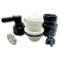 Outboard Quick Connect Flush Kit for Mercury, Suzuki, Yamaha & Honda Boat Engines - Marine Flush Adapter with Cowling Gasket Seal & Quick Connect - UV Stable & Durable Glass Filled Nylon Material
