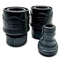 Outboard Quick Connect Flush Kit for Mercury, Suzuki, Yamaha & Honda Boat Engines - Marine Flush Adapter with Cowling Gasket Seal & Quick Connect - UV Stable & Durable Glass Filled Nylon Material