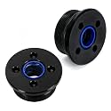 Outboard Trim Cylinder Cap Tilt End Cap 2PCS Compatible with Suzuki Yamaha 4 Cyl 6 Cyl 2 and 4 Stroke 115-300 HP Replace 64e-43821-01-00 48630-92J00 48630-94900