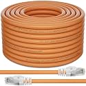 Soibke Outdoor Cat7 Ethernet Cable 100ft, Cat 7 Cable SFTP Triple Shielded