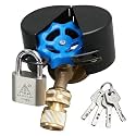 Outdoor Faucet Lock, Black