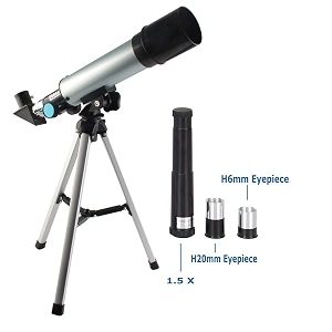 outdoor hd monocular space telescope astronomical 90x refractive telescope with portable travel tripod adjustable level 90x