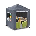 Outdoor Kids Playhouse Cover,600D Heavy Duty Waterproof Play House Covers,56" W x 56" D x 60" H,Suitable for All Around Playtime Patio with Canopy Playset -Grey