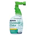 Outdoor Odor Eliminator | Outside Dog Urine Enzyme Cleaner – Powerful Pet, Cat, Animal Scent Deodorizer | Professional Strength for Yard, Turf, Kennels, Patios, Decks (32oz)