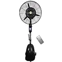 Outdoor Oscillating Misting Fan, 40L Water Capacity for Patio, Backyard &amp; Dining - Cool Down Your Space with Efficient Atomizing Technology (Blue)