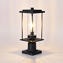 Outdoor Post Lights, Waterproof Aluminum Pillar Light with Warm LED Bulb