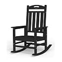 Outdoor Rocking Chair, HDPE Patio Rocking Chair, All Weather