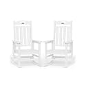 Outdoor Rocking Chairs Set of 2,Oversized Rocking Chair,All Weather