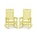 Outdoor Rocking Chairs Set of 2,Oversized Rocking Chair,All Weather