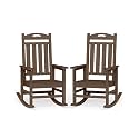 Outdoor Rocking Chairs Set of 2,Oversized Rocking Chair,All Weather