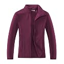 Outdoor Ventures Women's Lightweight Warm Polar Fleece Jacket Zip Up