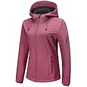 Outdoor Ventures Women's Softshell Jacket Fleece Lined Waterproof Rain Coat