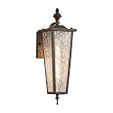 Outdoor Wall Light Fixtures,Brown Exterior Waterproof Lantern