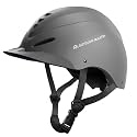 OutdoorMaster Equestrian Helmet, Breathable Horse Riding Helmet with Visor