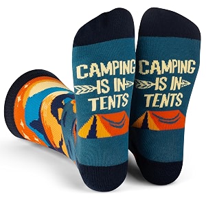 Outdoors Socks Hiking Camping Gift for Nature