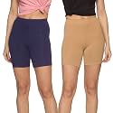 OUTFLITS Ladies Cycling Shorts| Under Dress | Yoga Shorts | Workout Shorts | Running Shorts | Exercise Shorts | Gym Shorts for Womens