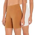 OUTFLITS Ladies Cycling Shorts| Under Dress | Yoga Shorts | Workout Shorts | Running Shorts | Exercise Shorts | Gym Shorts for Womens