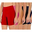 OUTFLITS Ladies Cycling Shorts| Under Dress | Yoga Shorts | Workout Shorts | Running Shorts | Exercise Shorts | Gym Shorts for Womens