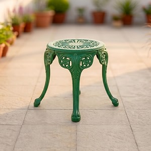 outliving aluminium patio outdoor stool for balcony home green stool