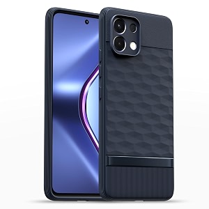 outlouders bumper case for cmf by nothing phone 1 5g  full camera protection  tpu soft flexible shockproof back cover black