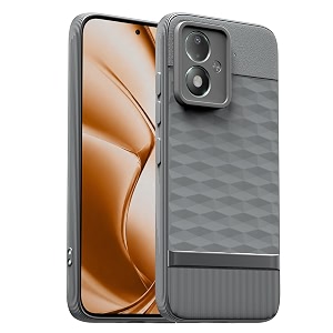 outlouders back cover for poco m8 power 5g  full camera protection  tpu soft flexible shockproof bumper case grey
