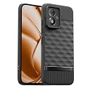 Outlouders Back Cover for Poco M8 Power 5G | Full Camera Protection | TPU Soft Flexible Shockproof Bumper Case (Black)