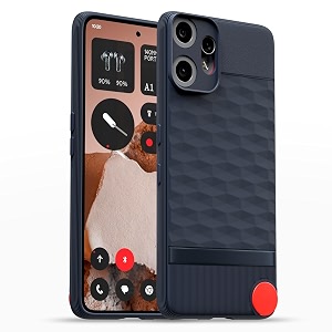 outlouders back cover for cmf by nothing phone 2 pro 5g  full camera protection  tpu soft flexible shockproof bumper case blue