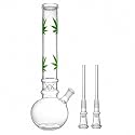 OutonTrip 12 Inch Ice Glass Water Pipe with Extra Shooter (bong for smoking/glass Water Pipe/Water Pipe 12 Inch)