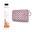 Outset Cast Iron Cleaning Set with Chain Scrubber and Cast Iron Seasoning Oil