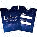 Outus 1000 Pcs Hotel Key Card Envelope Keycard Holder Sleeve, Galaxy Style