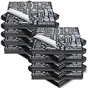 Outus 1400 Pcs 12 x 12 Inch Deli Wax Paper Sheets, Black