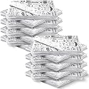 Outus 1800 Pcs 12 x 12 Inch Deli Wax Paper Sheets, White