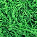 Outus 2 lb Green Crinkle Cut Paper Shred Filler Gift Cushion Streamer