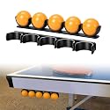 Outus 2 Pack Table Tennis Ball Holder Under Table, Self-Adhesive Ball Rack