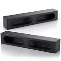 Outus 2 Pcs Double Oval Truck Trailer Light Box, Weld/Bolt Mount